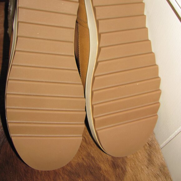 KOOLABURRA UGG WOMEN’S LACE-UP TYNLEE BOOT CHESTNUT SUEDE FAUX FUR TRIM   NEW IN - Picture 7 of 12